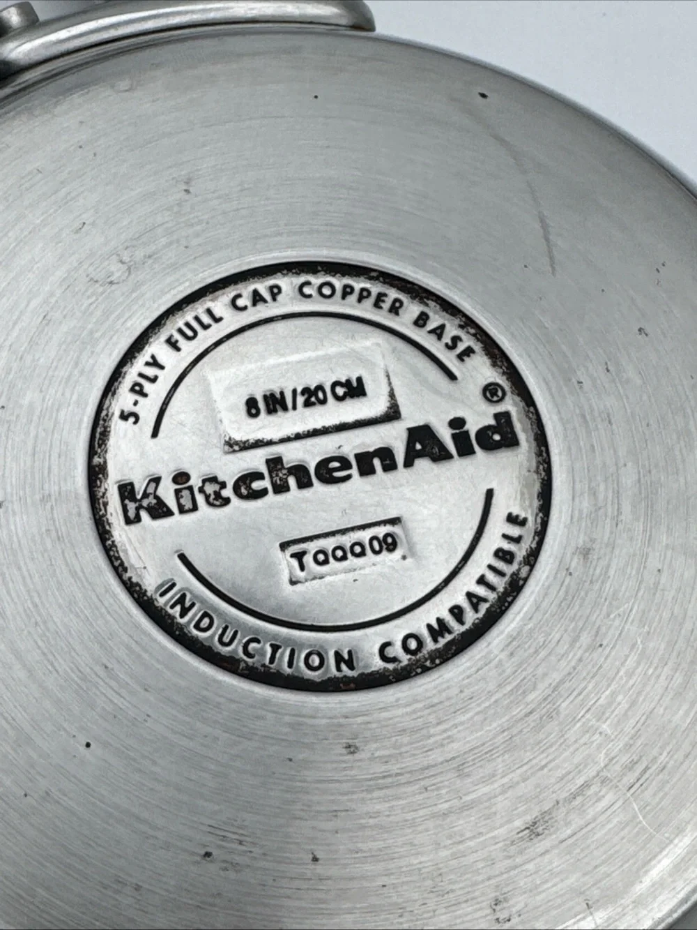 KitchenAid Stainless Steel 5-Ply Copper Base 8” Frying Pan Skillet Induction
